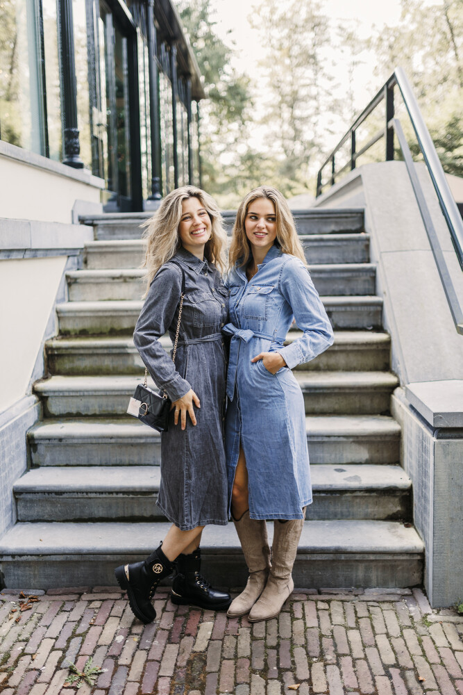 2 keer jeans jurk midi 2